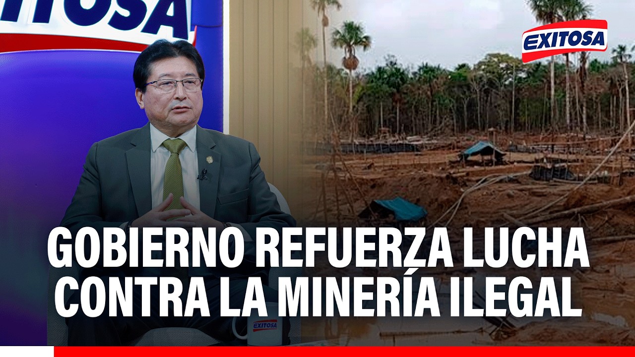 🔴🔵 Gobierno refuerza lucha contra la minería ilegal con apoyo del Mininter y las FF. AA