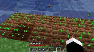 How to make a Farm using Wheat Seeds and a Hoe - Minecraft