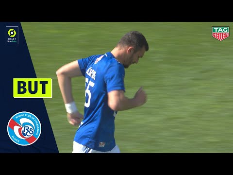 But Ludovic AJORQUE (69' - RCSA) RC STRASBOURG ALSACE - MONTPELLIER HÉRAULT SC (2-3) 20/21