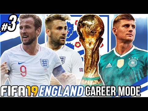 FIFA 19 ENGLAND INTERNATIONAL CAREER MODE #3 - WORLD CUP 2022 FINAL vs GERMANY!!!