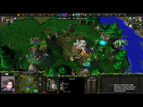 LawLiet (NE) vs Chaemiko (HU) - WarCraft 3 - WGL - WC2721