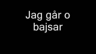 Jag går och bajsar