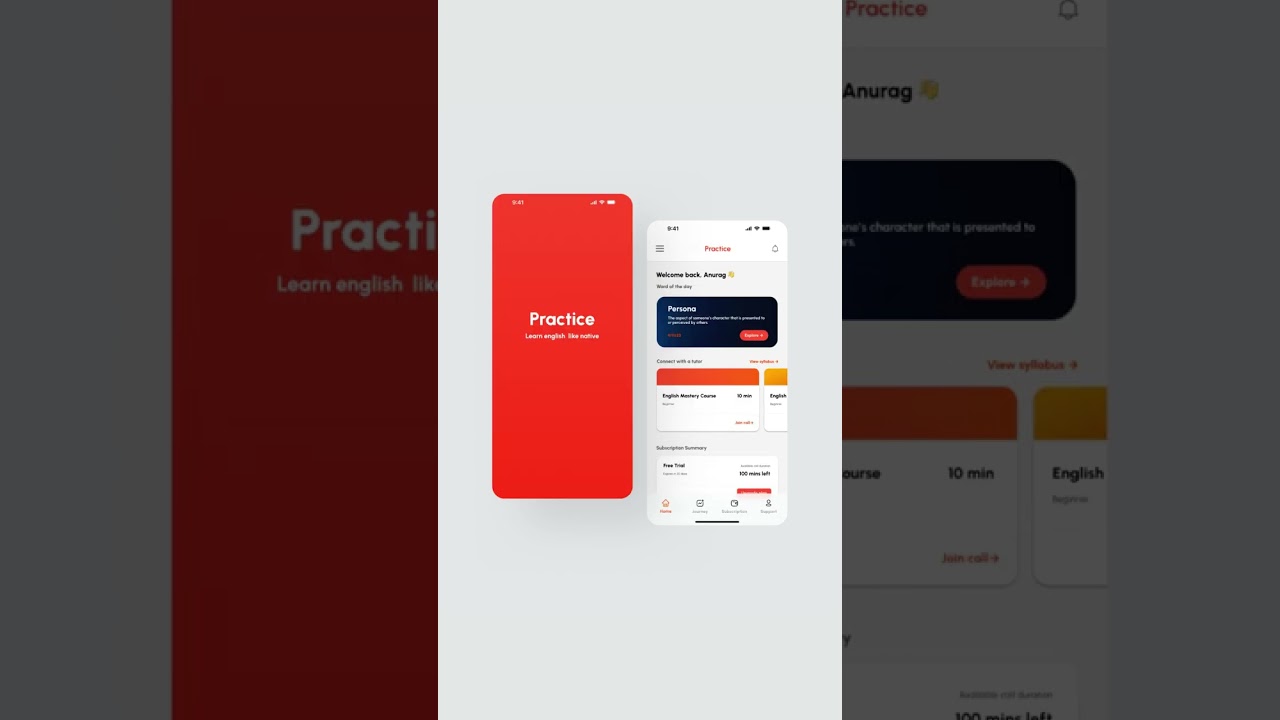 Mobile App UI/UX Speed Design in Figma