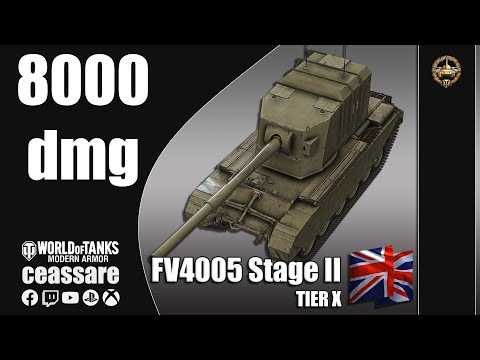 FV4005 Stage II / WoT Console / PS5 / Xbox Series X / 1080p60 HDR