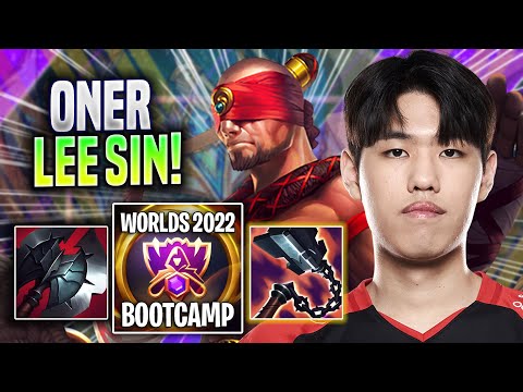 ONER LITERALLY GOD MODE WITH LEE SIN! - T1 Oner Plays Lee Sin JUNGLE vs Shaco! | Bootcamp 2022