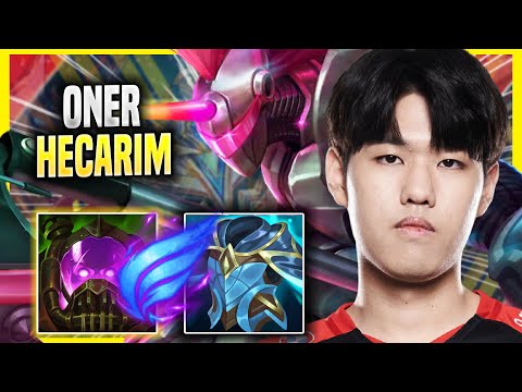 ONER PERFECT GAME WITH HECARIM! - T1 Oner Plays Hecarim JUNGLE vs Viego! | Season 2022