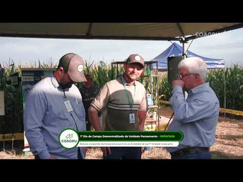 Coagru Informativo - Dia de Campo Descentralizado em Pensamento