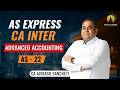 AS 22 Accounting For Taxes On Income CA Inter AS EXPRESS Full Revision CA CS Avinash Sancheti