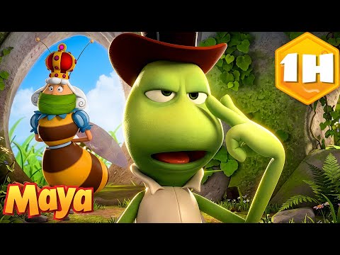 Flip Rescues the Queen 👸 Maya The Bee | Animaj Kids - Stories & Adventures | Cartoons for Kids