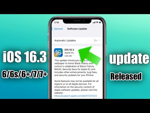 How To Download iOS 16.3 RC | How To Install ios 16.3 RC in iPhone 6,6s,7,7plus,11,12,13 | iOS 16.3