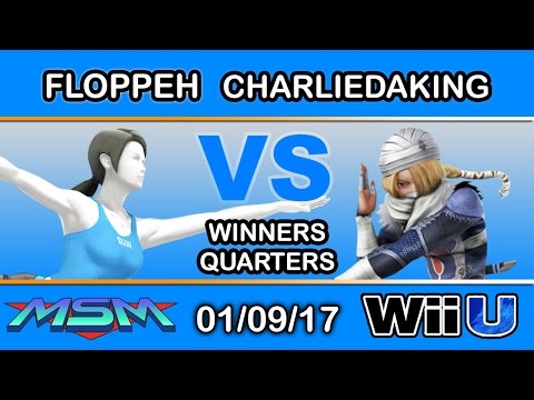 MSM 80 - Floppeh (Wii Fit Trainer) Vs. LH | Charliedaking (Sheik) Winners Quarters - Smash Wii U