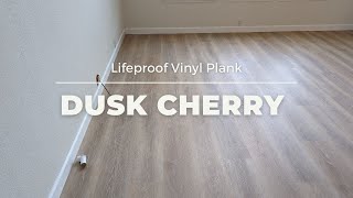 Lifeproof Dusk Cherry Luxury Vinyl Plank