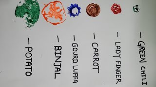 Download lagu Melukis dengan sayuran | Lukisan cetak mudah & sederhana menggunakan sayuran | Trik melukis dengan sayuran 🥕🌶🥔🍆🥒🥕 mp3