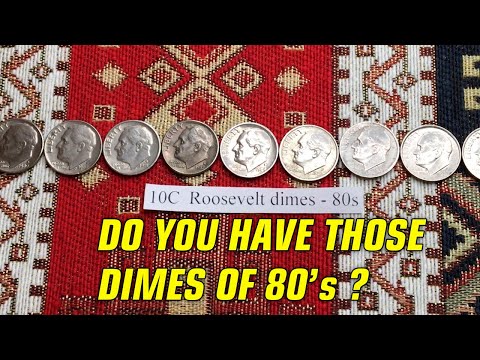 My Roosevelt Dimes from the 80s Will Surprise You!