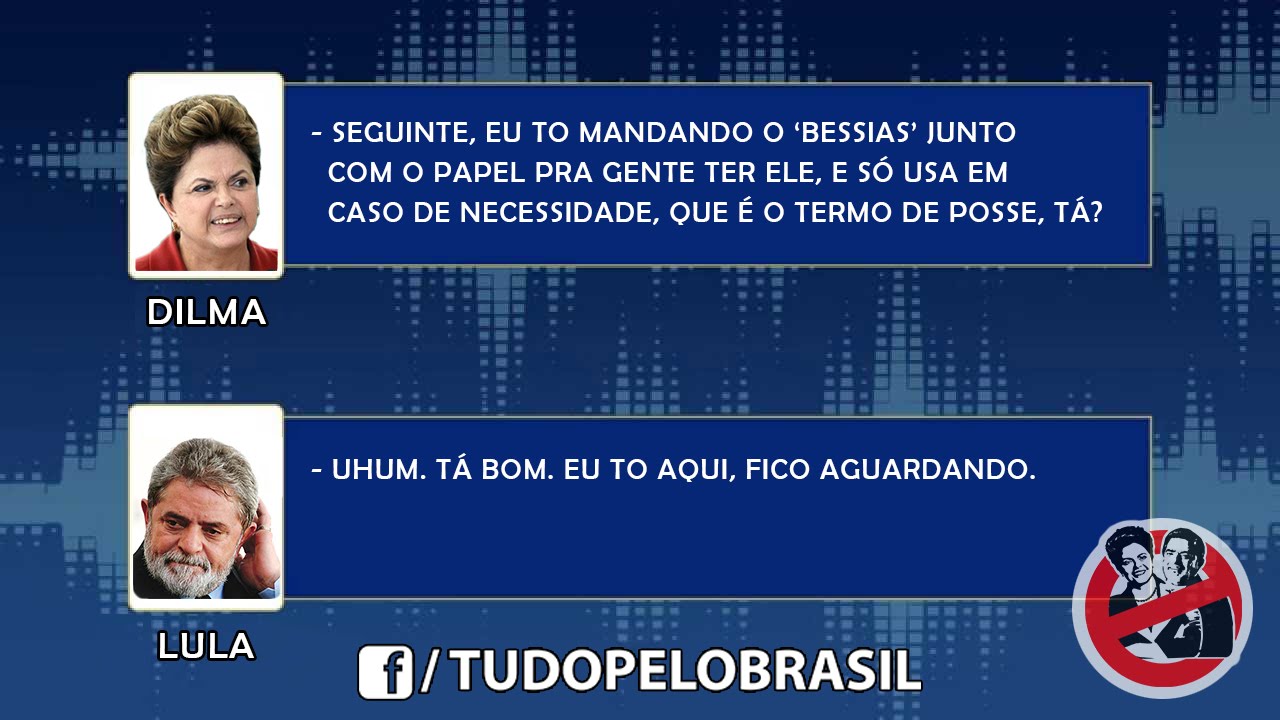 Escuta telefônica entre Dilma e Lula