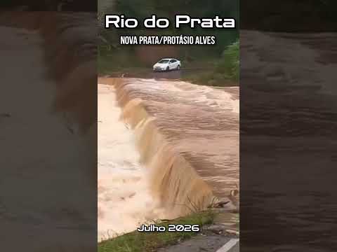 RIO DO PRATA na Serra Gaúcha #serragaucha #turismors #riodaprata #novaprata #chuvas #enchente #sul
