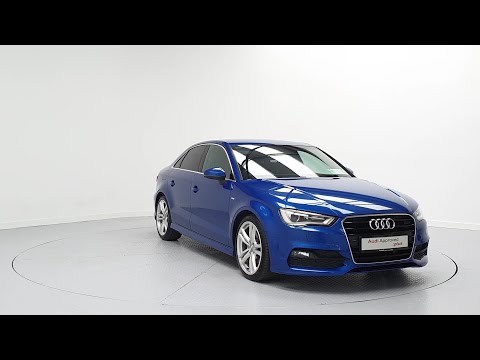 161G1801 - 2016 Audi A3 2.0TDI 150BHP S LINE SALOON 21,900