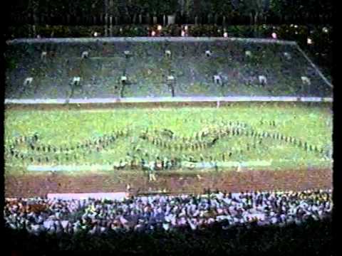 Westfield HS Marching Band 1988 State Finals Competition