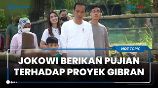 Jokowi Beri Pujian terhadap Proyek Gibran, 'Meski Belum Selesai, Sudah Kelihatan Bagus'