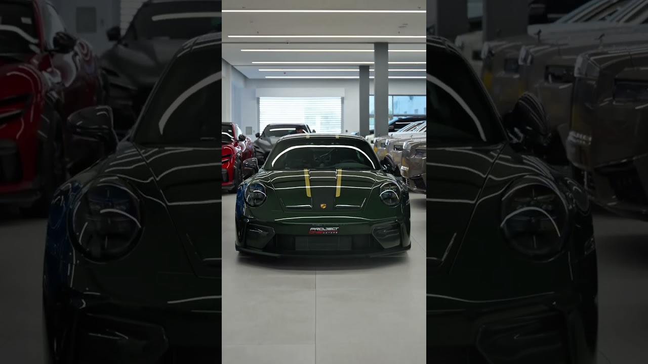 Porsche GT3 Irish Green Film | Cinematic Car Video Dubai