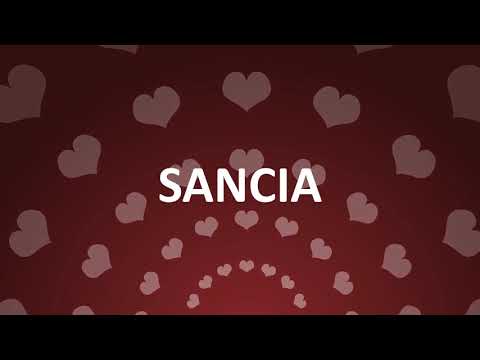 HAPPY BIRTHDAY SANCIA