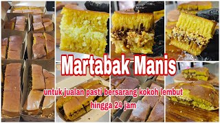 Download lagu Resep MARTABAK MANIS untuk jualan 💯% dijamin bersarang lembut hingga 24jam ini kuncinya bongkar ya mp3