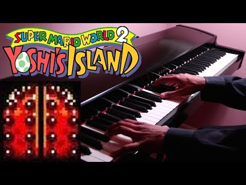 Super Mario World 2: Yoshi's Island - Room Before Boss - Piano Video