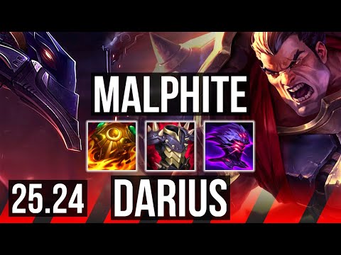 MALPHITE vs DARIUS (TOP) | KR Master | 25.24
