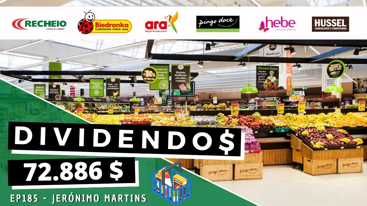 Dividendos - EP185 Jerónimo Martins (ELI:JMT)