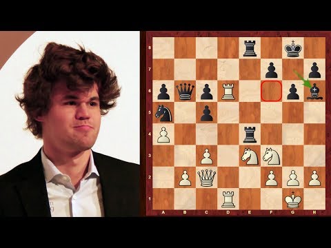 Disaster of the last chess move! : Magnus Carlsen vs Anish Giri : Altibox Norway (Blitz) (2017)