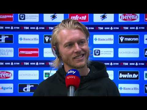 Simon Kjær interview after Sampdoria vs. Milan - 10 September 2022
