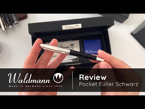 Waldmann Pocket Füller | Schwarz | Review