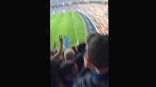 preview picture of video 'Manchester City vs Wigan athletic, 9/3/14, FA Cup quarter final, Wigan fans'