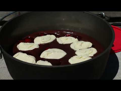 Dutch Oven Chocolate Cherry Surprise