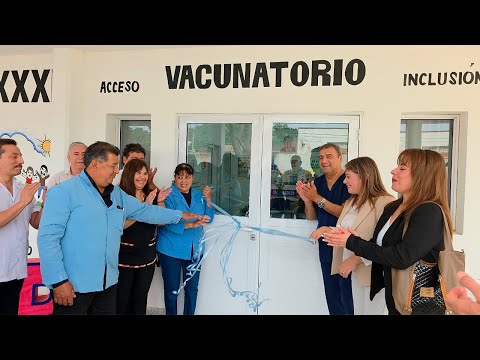 El hospital de Hipólito Yrigoyen cuenta con un nuevo vacunatorio