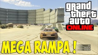 GTA 5 CARRERAS / MEGA RAMPA ! EPICA ! / GTA 5 ONLINE 1.20 GAMEPLAY