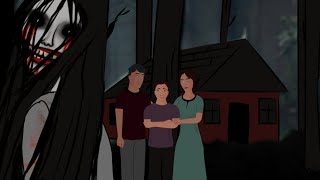 Haunted Cottage Animated Horror Story - Horror Sto