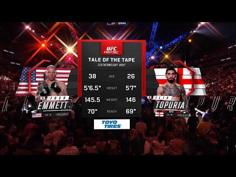 Josh Emmett vs Ilia Topuria Full Fight Full HD