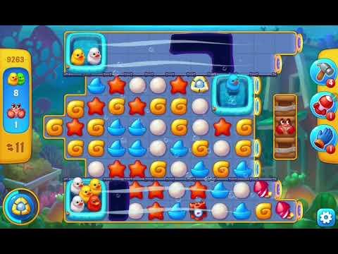 Fishdom Easy Level 9263 (with ingame boosters) @choraelmin