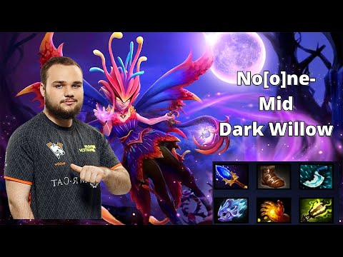No[o]ne- Mid Dark Willow Aghanim's Scepter Rush with Topson Centaur and Lvl 30 Techies