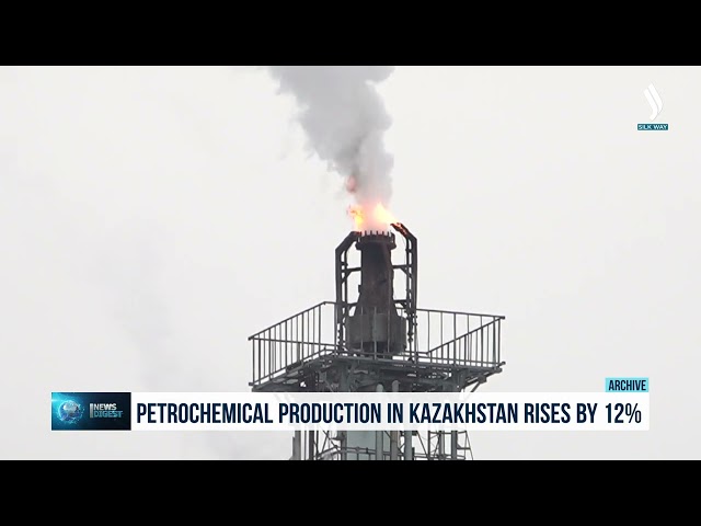 Қозоғистонда нефть-газ-кимё секторида ишлаб чиқариш 12 фоизга ошди