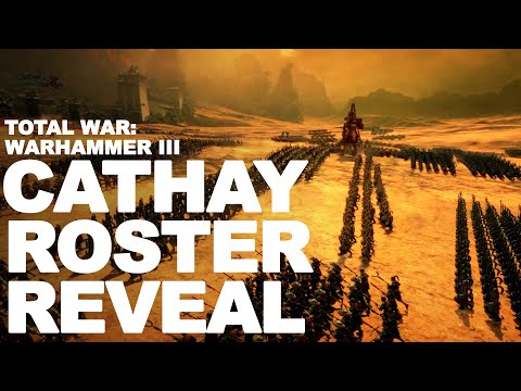 Grand Cathay Roster REVEAL (Legendary Lords, Heroes, Units) | Total War: Warhammer 3