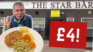 I Review The UK'S CHEAPEST THREE COURSE MEAL - THE STAR BAR!