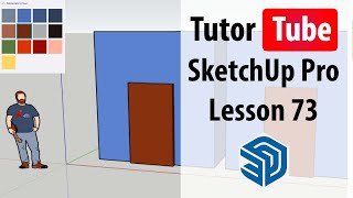 SketchUp Pro - Lesson 73 - Switching to Different Face Styles