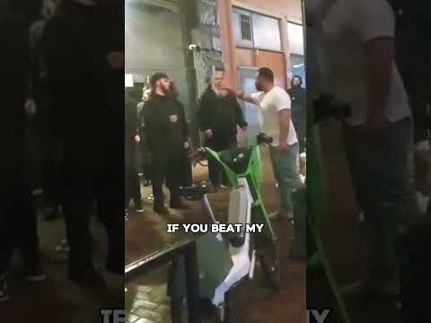 Challenged a Bouncer, Regretted It Fast 🤷‍♂️ #shorts