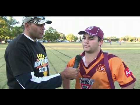 The Barefoot Rugby League Show S2 EP22 NSWCRL V QLD Warren QLD - David Peachey