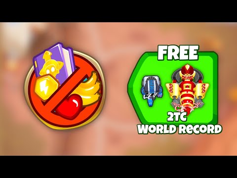 I Attempted A New 2TC World Record.. (BTD6)