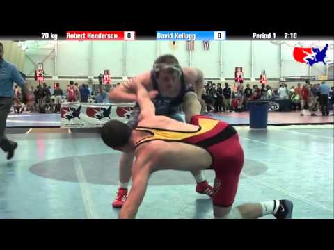 Robert Henderson vs. David Kellogg at 2013 ASICS University Nationals - FS