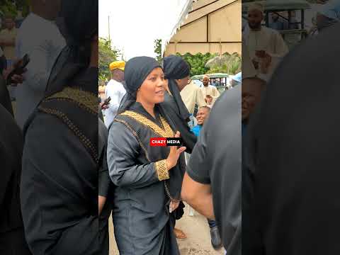 AUNT EZEKIEL NA HUSNA SAJENT KWENYE MSIBA WA HASHIM KAMBI HAPA UPANGA