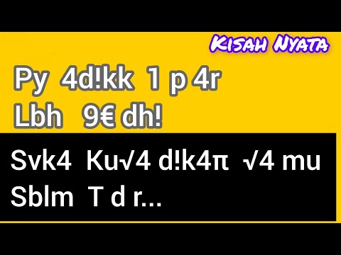 Real Story || 4d!k 1p4r yg G4t!k4 Tv945 $wmku